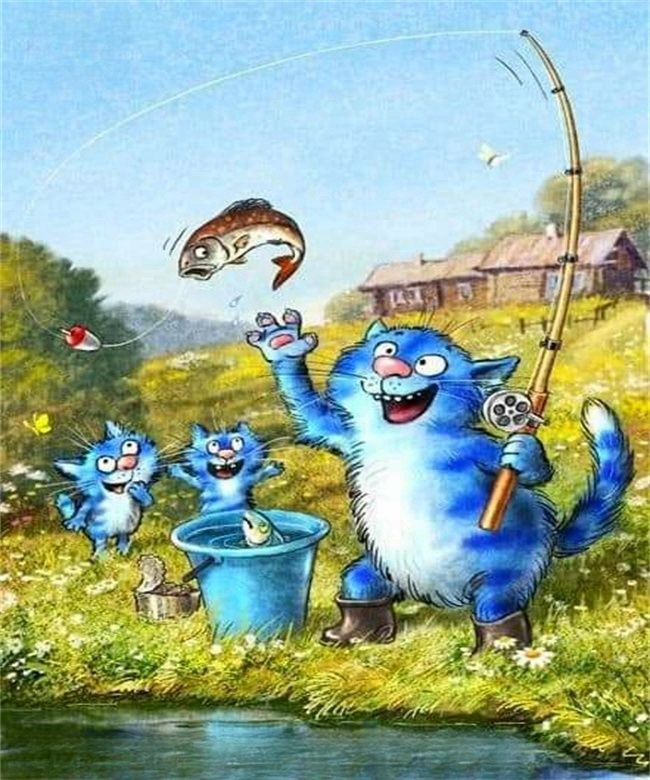 очаровательные коты Рины Зенюк