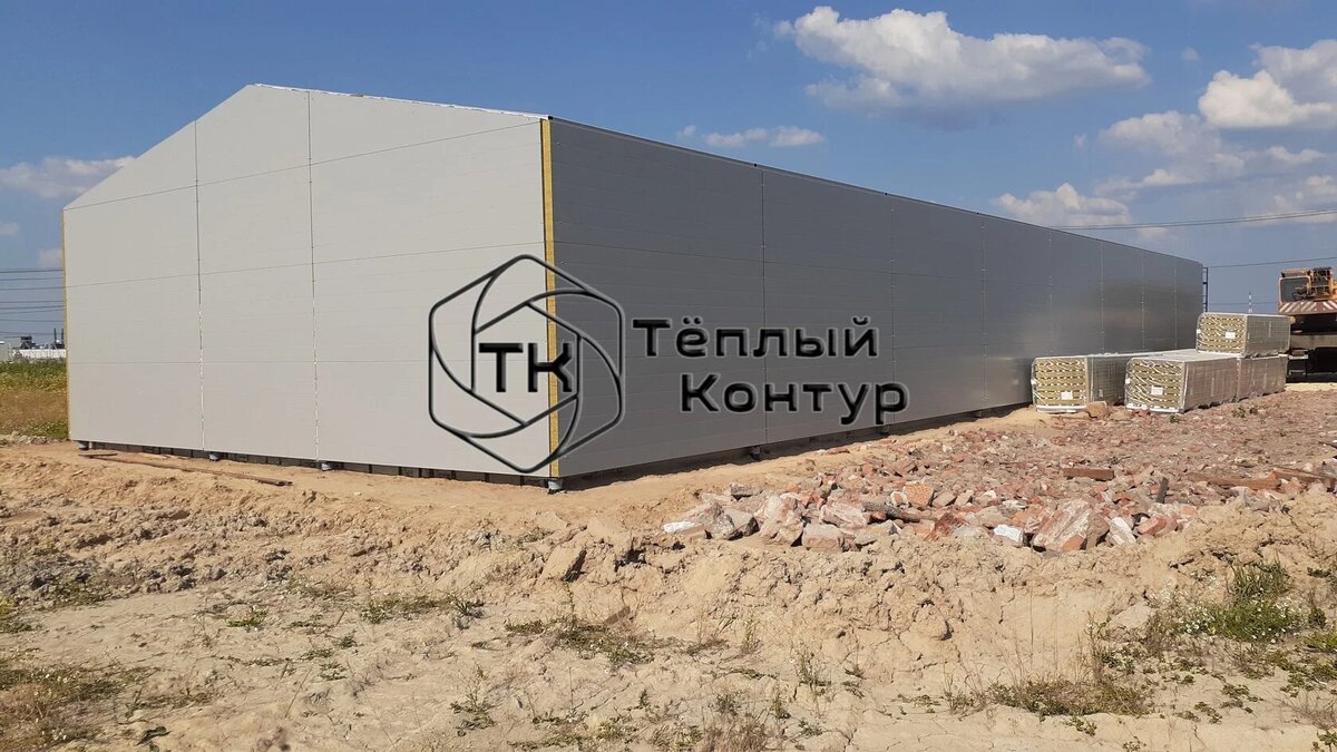 Быстровозводимые ангары от компании Тёплый контур