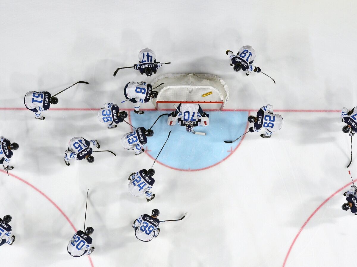    Хоккеисты сборной Финляндии© РИА Новости / Алексей Куденко