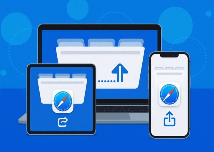    Группами вкладок на iPhone, iPad и Mac можно легко поделиться