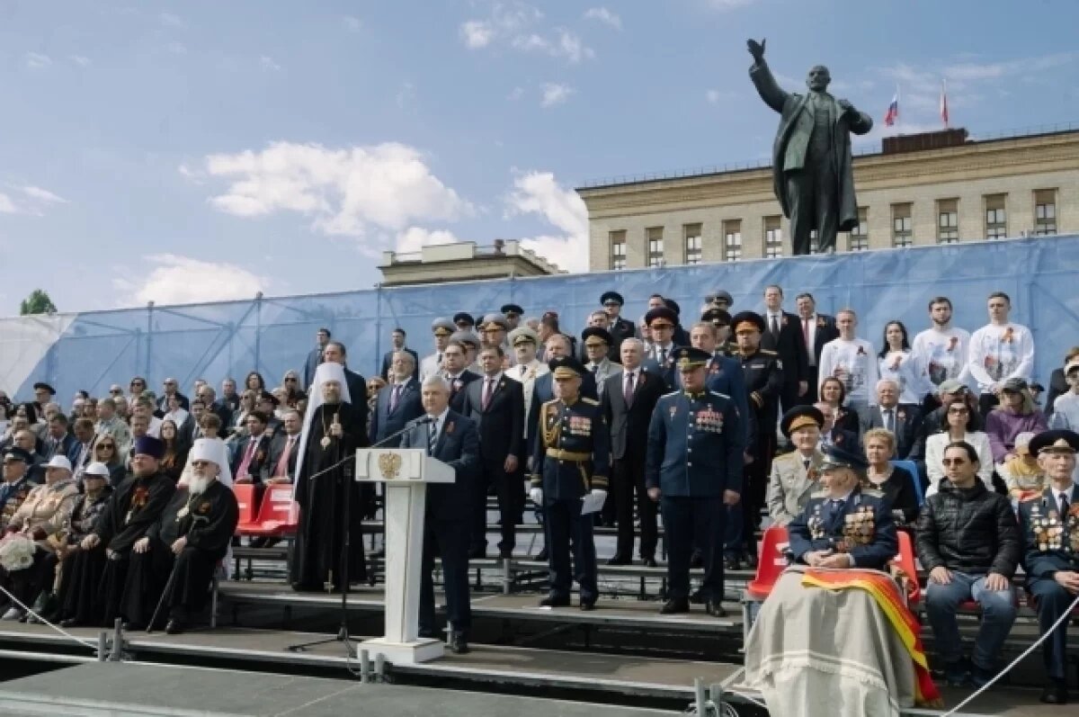    В Воронеже состоялся военный парад в честь 80-летия Победы