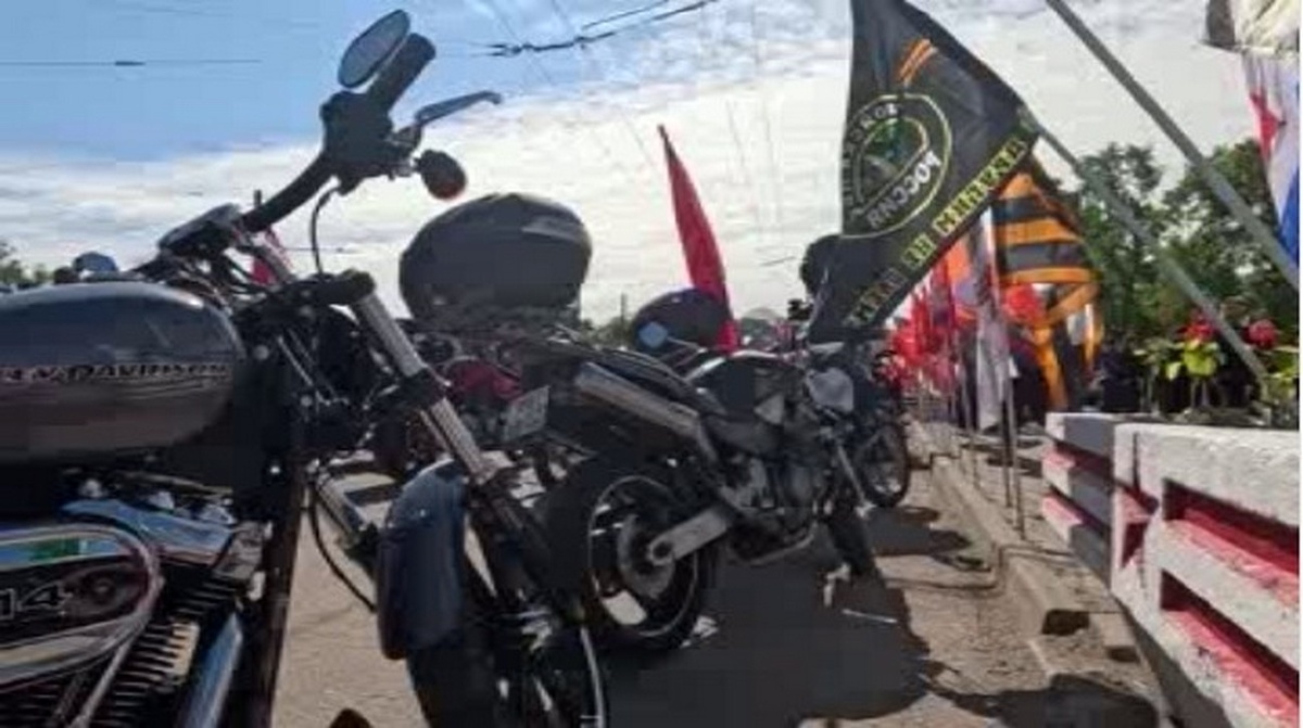    Воспоминания под шум колёс: в Курске День победы отметили ещё и мотопробегом