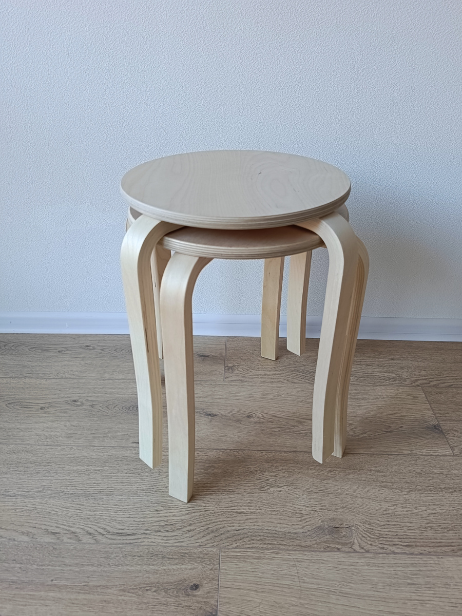 Пример штабелирования в интерьере. 