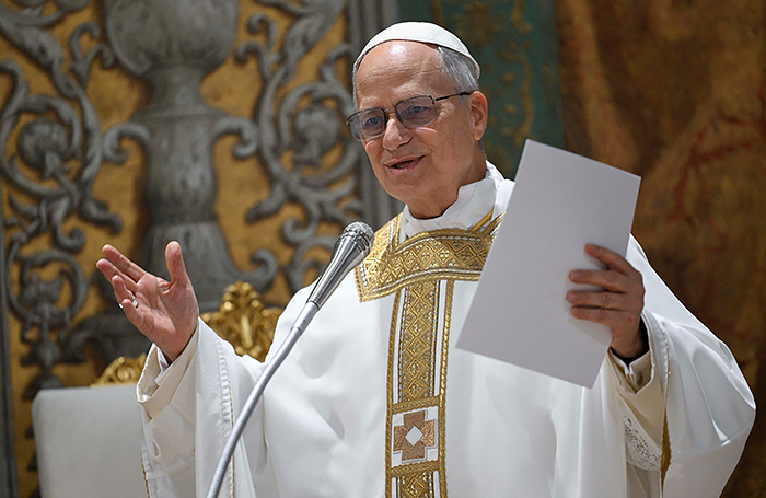    Папа Римский Лев XIV.Vatican Media/Simone Risoluti/Reuters