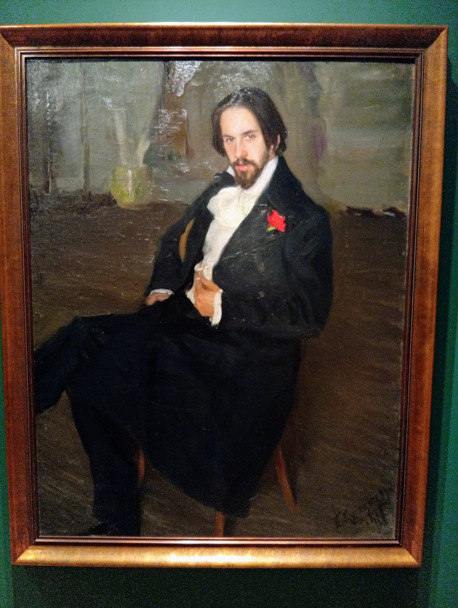 Портрет художника И. Я. Билибина, 1901 г., Государственный Русский музей, Санкт-Петербург. Фото из личного архива автора.