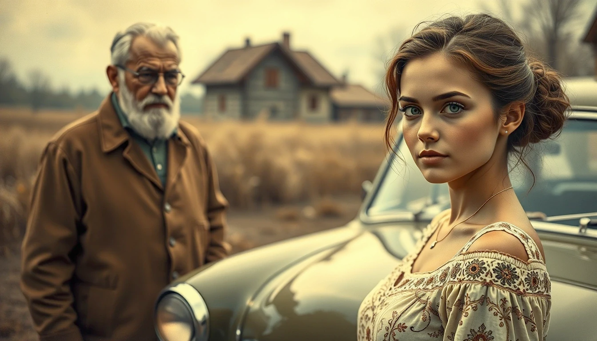 Дедушка подарил мне машину на 20-летие.