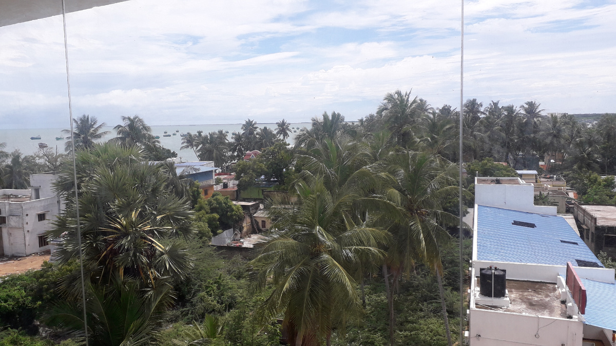 Рамешварам. Тучи расходятся. Октябрь 2021 г.