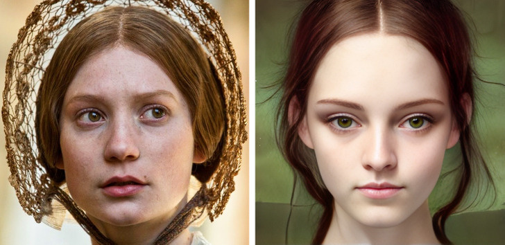 © Jane Eyre / Focus Features and co-producers, © CC0 1.0, © Stable Diffusion