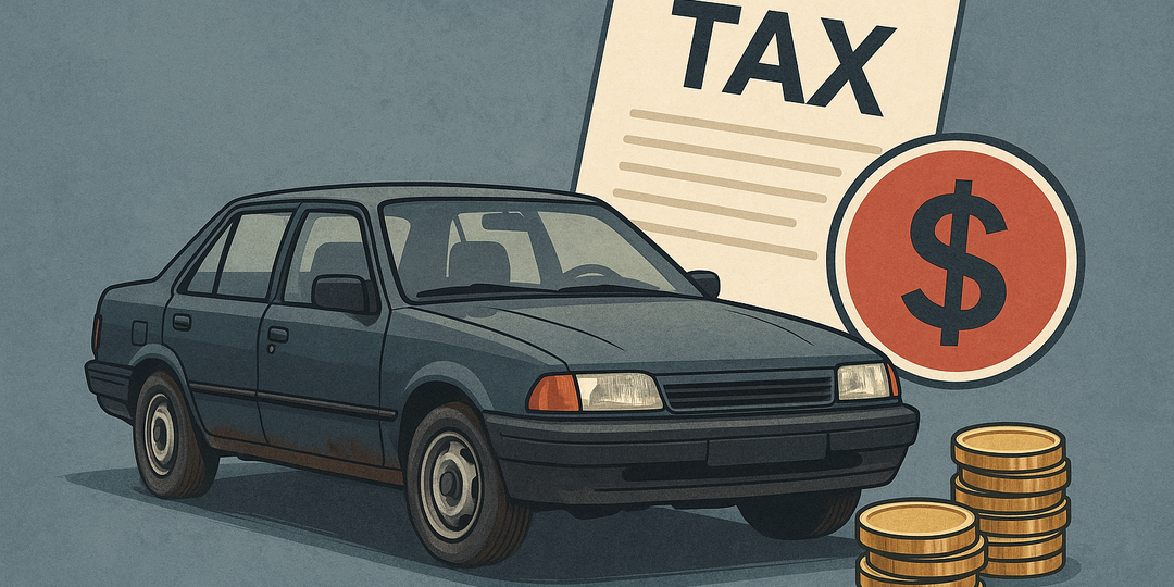 Налог на старую машину: кому грозит, сколько платить и как избежать