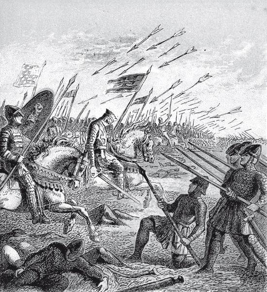 Джозеф Мартин Кронхейм. Битва при Гастингсе. Гравюра. 1868