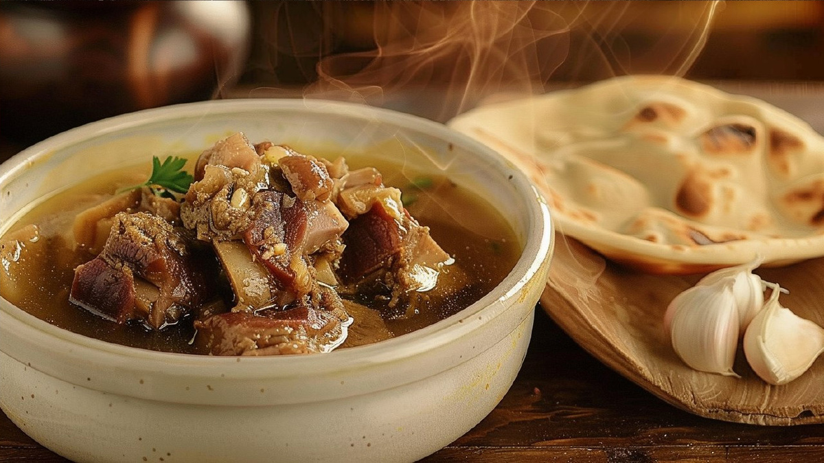 Хаш (армянский бульон из говяжьих ножек)
