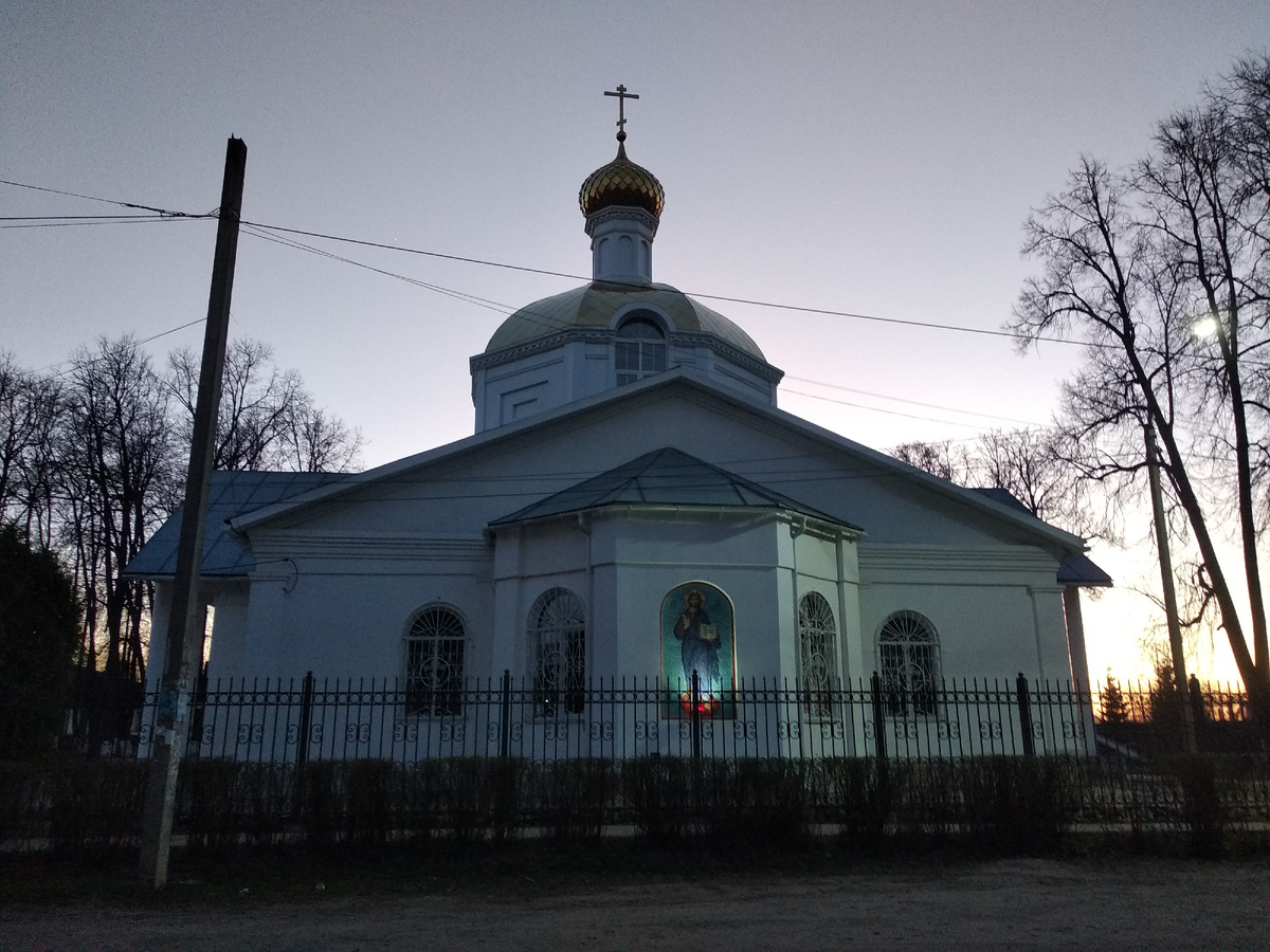 новая Преображенская церковь