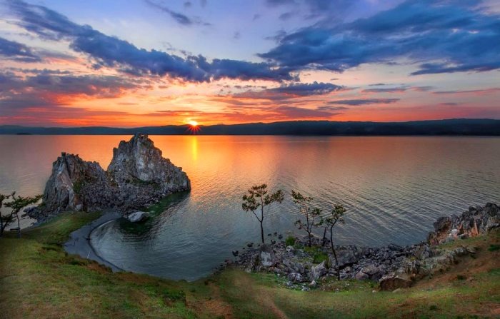 Самое известное российское озеро. /Фото: travel-picture.ru