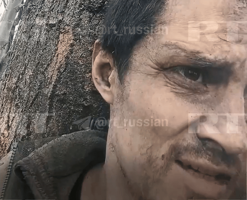    GIF с видео на ТГ-канале "RT на русском"