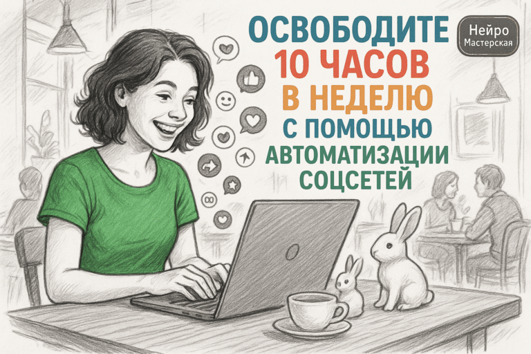    Освободите 10 часов в неделю с помощью автоматизации соцсетей Оксана Солдатова