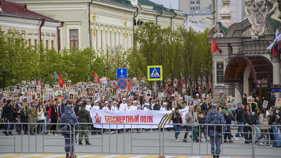 Бессмертный полк в Казани 9 мая 2025 года.📷Фото: Коммерсантъ