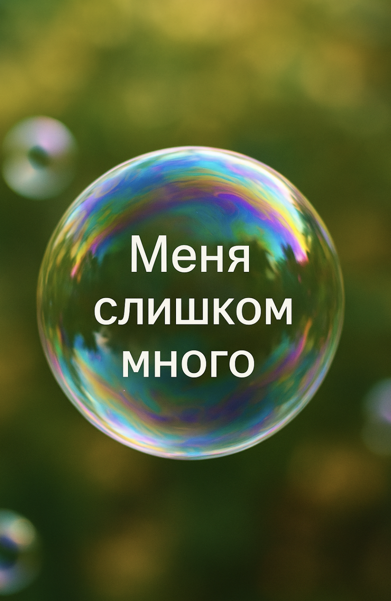 О чём эта статья:

Эта статья — о тех, кто боится быть "слишком". О страхе быть отвергнутым, не понятым, не принятым. О том, как наше тело и дыхание реагируют на это чувство, как мы сжимаемся, чтобы не занимать слишком много места. О глубине, которая пугает, но которая и делает нас настоящими.

📝 Кому будет интересно:

Тем, кто чувствует, что его "слишком много". Тем, кто устал уменьшаться, чтобы быть принятым. Тем, кто хочет почувствовать себя целым.

💫 Зачем читать:

Чтобы понять, что твоя многослойность — это не недостаток. Что есть те, кто готов видеть тебя таким, какой ты есть. Что страх быть отвергнутым может стать слабее, если начать принимать себя целиком.