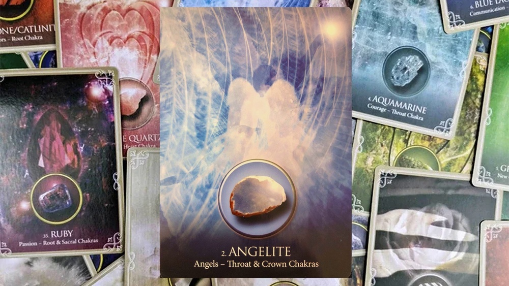 Ангелит. Photo «Eternal Crystals Oracle» Jade-Sky