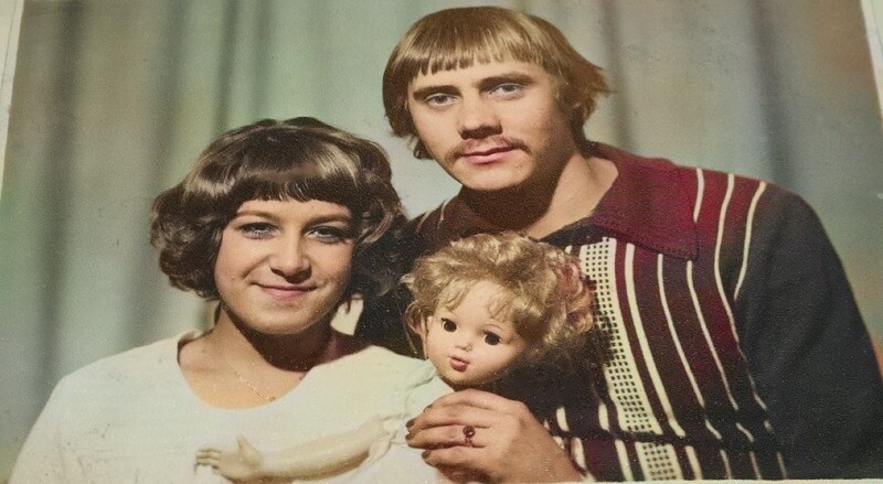 фото автора   это мы такие были молодые.