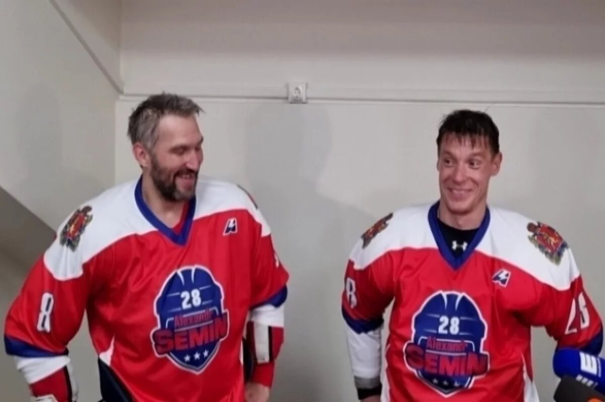    Овечкин записал видеопоздравление для Красноярска ко Дню Победы