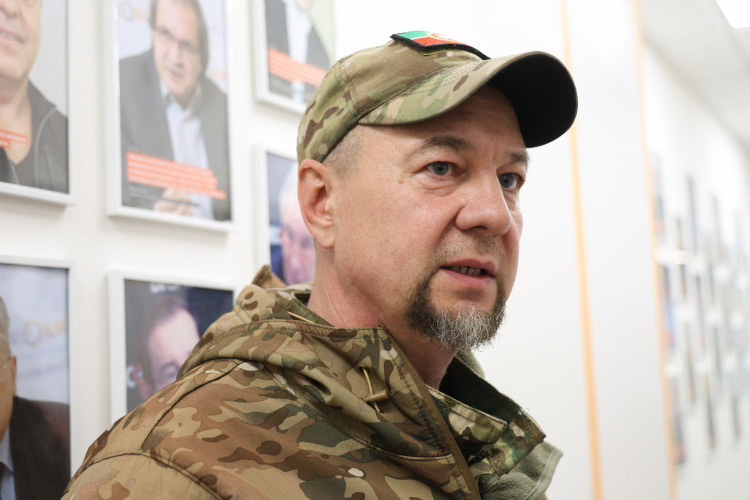    Ильдар Шамсутдинов около 20 лет служил имамом, а потом ушел на СВО.   
Фото: Андрей Титов