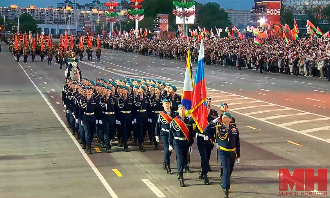    Нижегородские кадеты приняли участие в параде Победы в Минске впервые