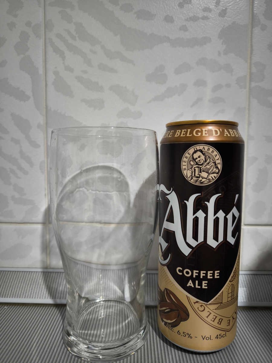 Пиво "Abbe Coffee Ale" (Аббе Кофейный Эль) от АБ ИнБев Эфес