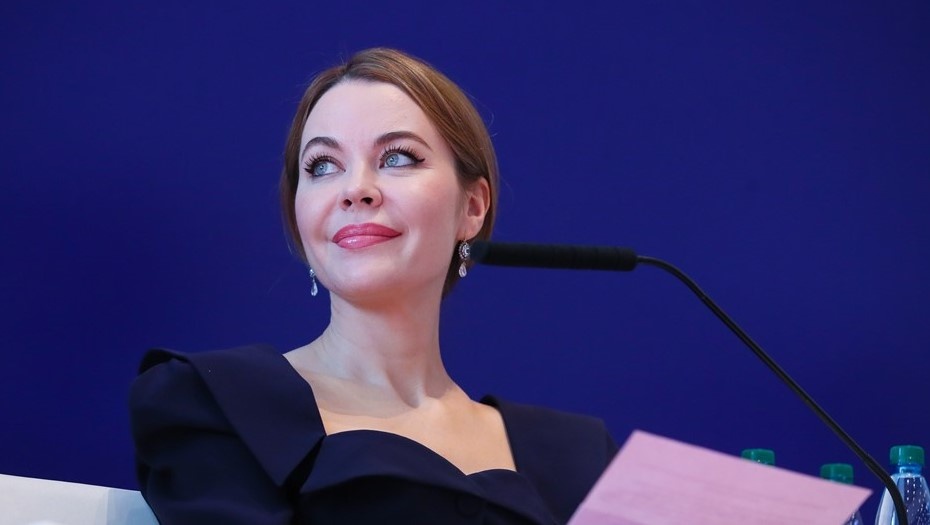    Основатель модного дома Ulyana Sergeenko Ульяна Сергеенко. А Автор фото: Алексей Бобров/ТАСС