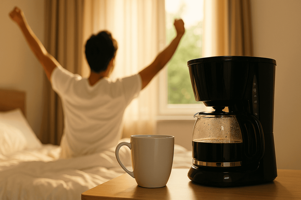    Дайте организму проснуться самостоятельно, а уже потом — подлейте себе бодрости.