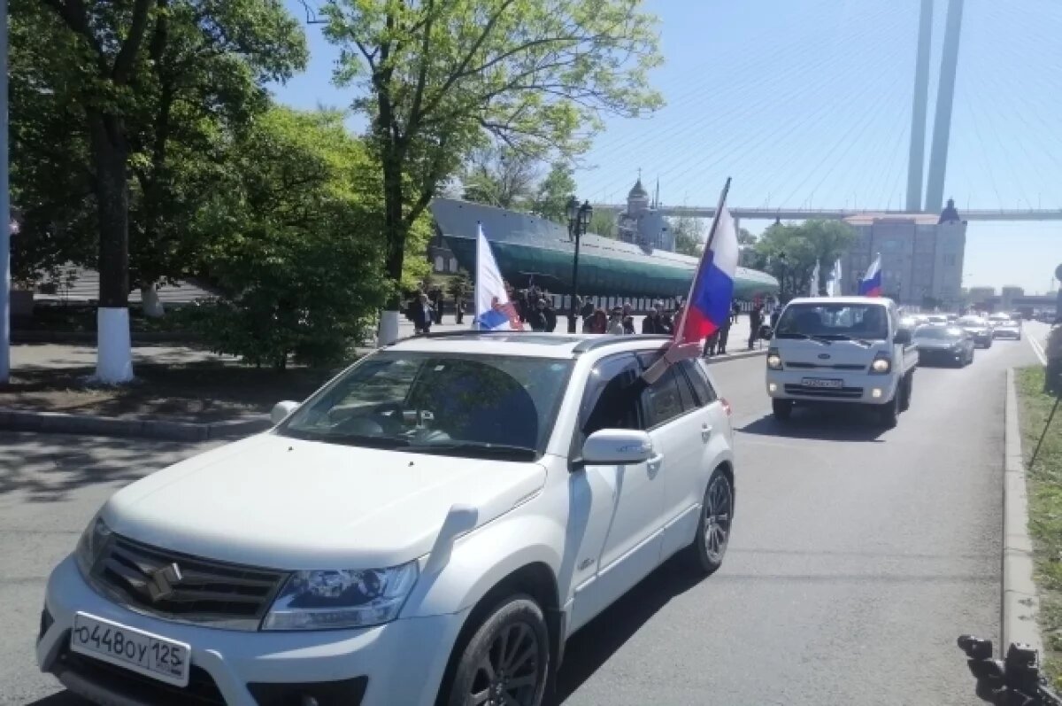   Автопробег в честь Дня Победы прошел в Воткинске