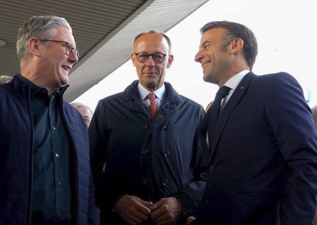    "Ультиматум России будет объявлен сегодня". Макрон, Стармер, Мерц, Туск приехали на Украину