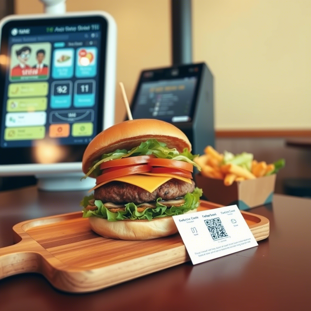 Готовый бургер