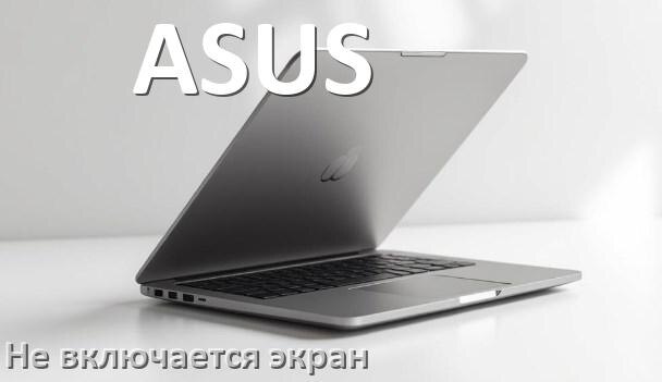 
Почему на ноутбуке ASUS чёрный экран не включается и что делать