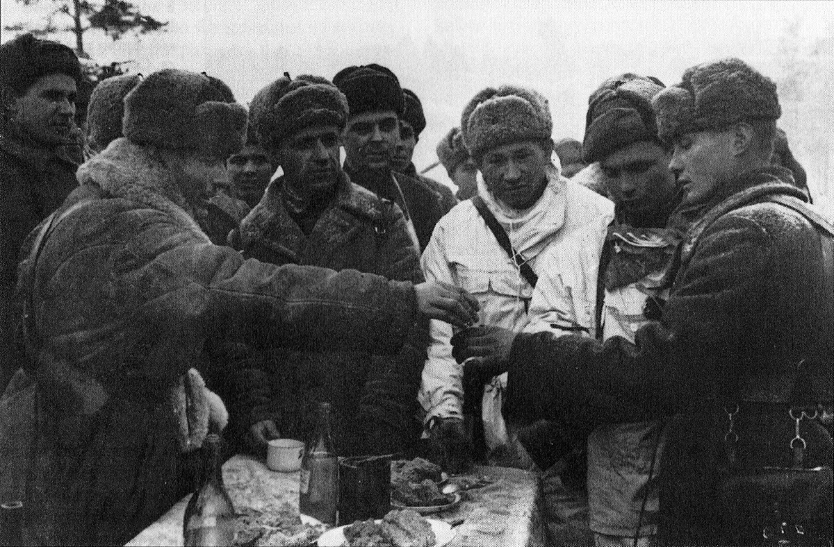 Алкоголь во время войны