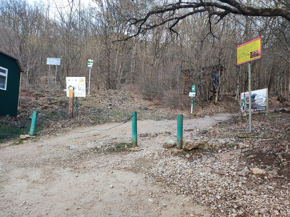 Начало пути. Парковка