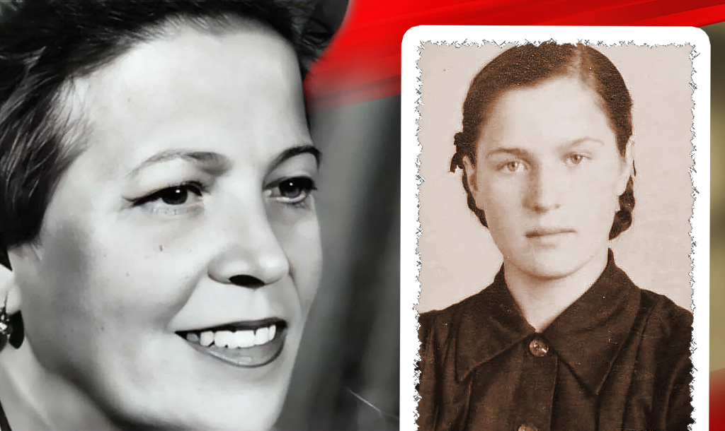 Берта Наумовна Бородкина / Берта в юности