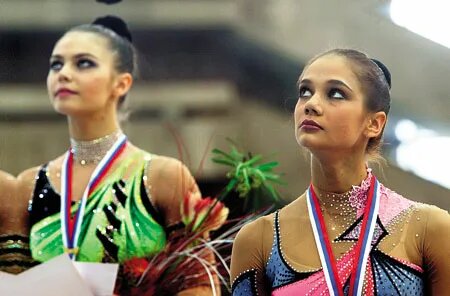 Алина Кабаева и Ирина чащина.