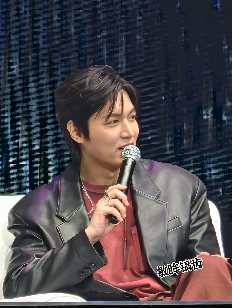 Актер Ли Минхо во время тура фанмитингов МINHOVERSE (29 марта 2025 года в Макао)