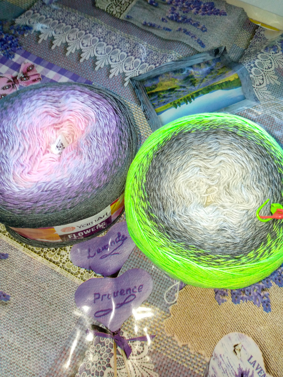 Пряжа Фловерс.