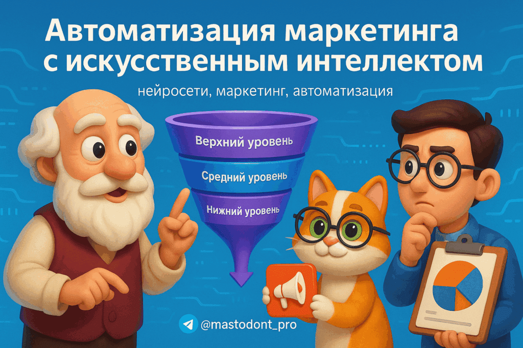    Искусственный интеллект в маркетинге: как котик-аналитик превратил скуку в вирусный контент Andrey M.