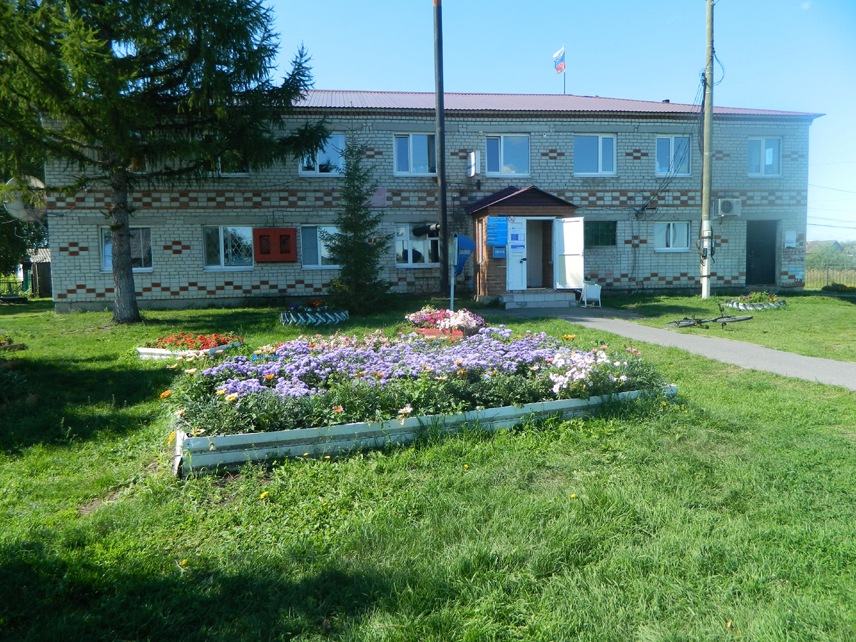 Сельская администрация. Деревня Чёрная, Упоровский район, Тюменская область. 19.07.2022 г