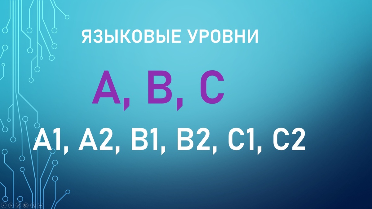 Уровни языка 