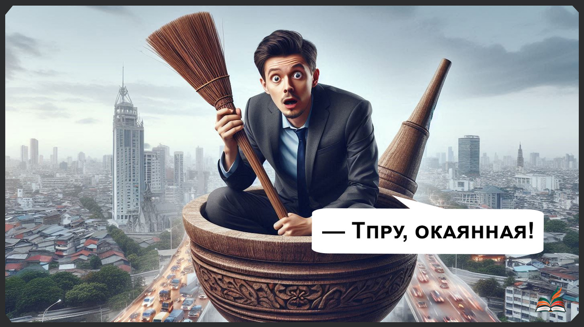 Как я случайно арендовал ступу Бабы Яги - Рассказ