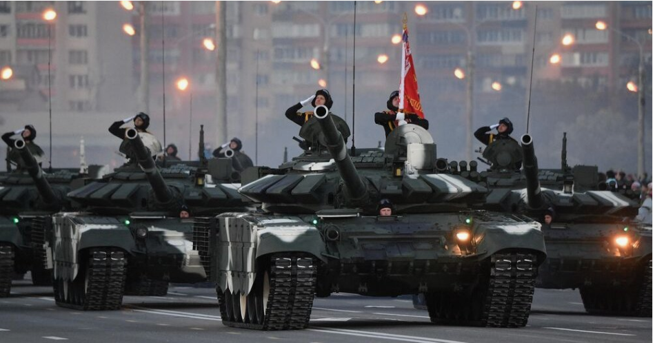 парад в Минске 