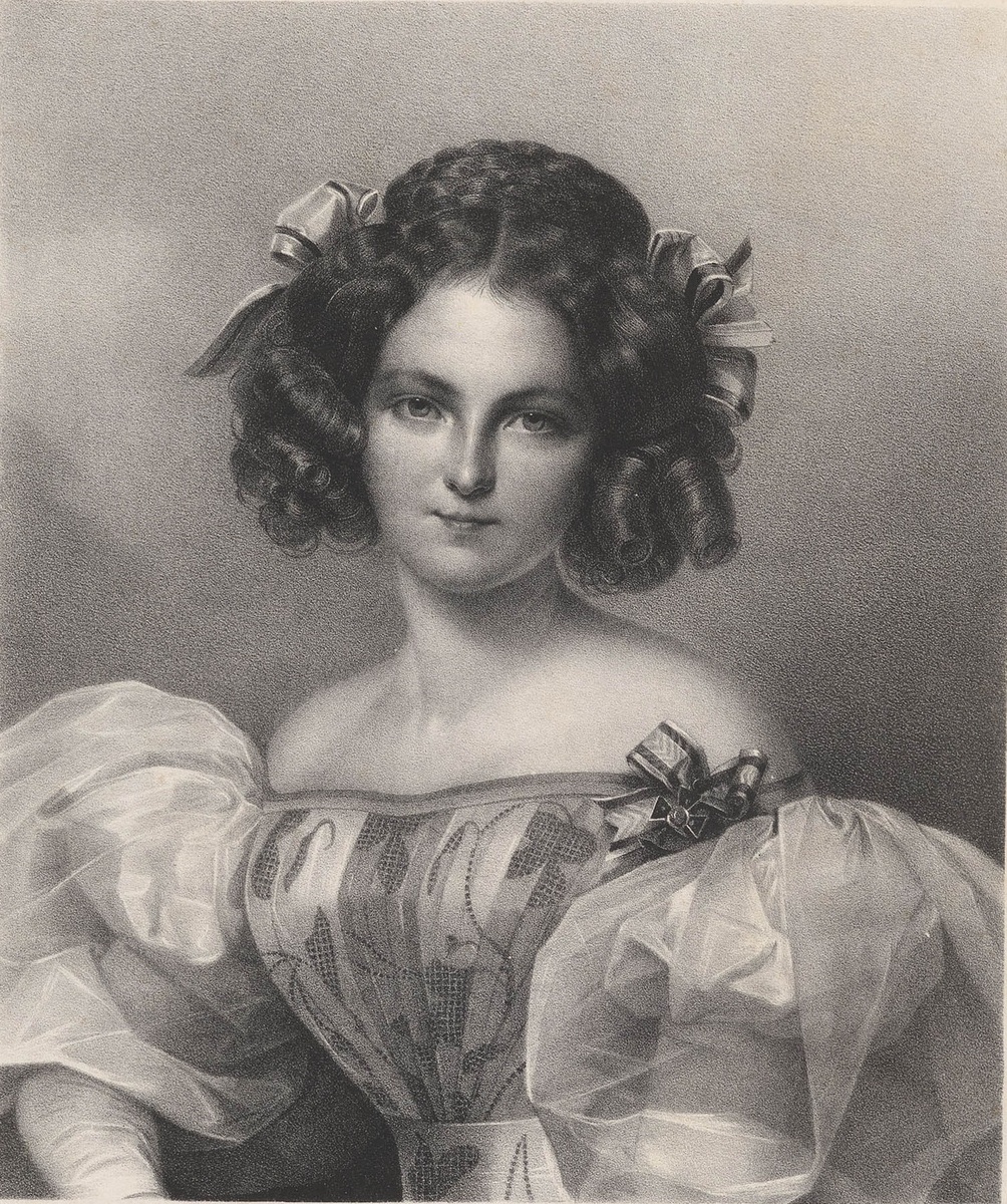 Ф. Йентцен «Елизавета, принцесса Гессенская и Прирейнская», 1830-е гг.