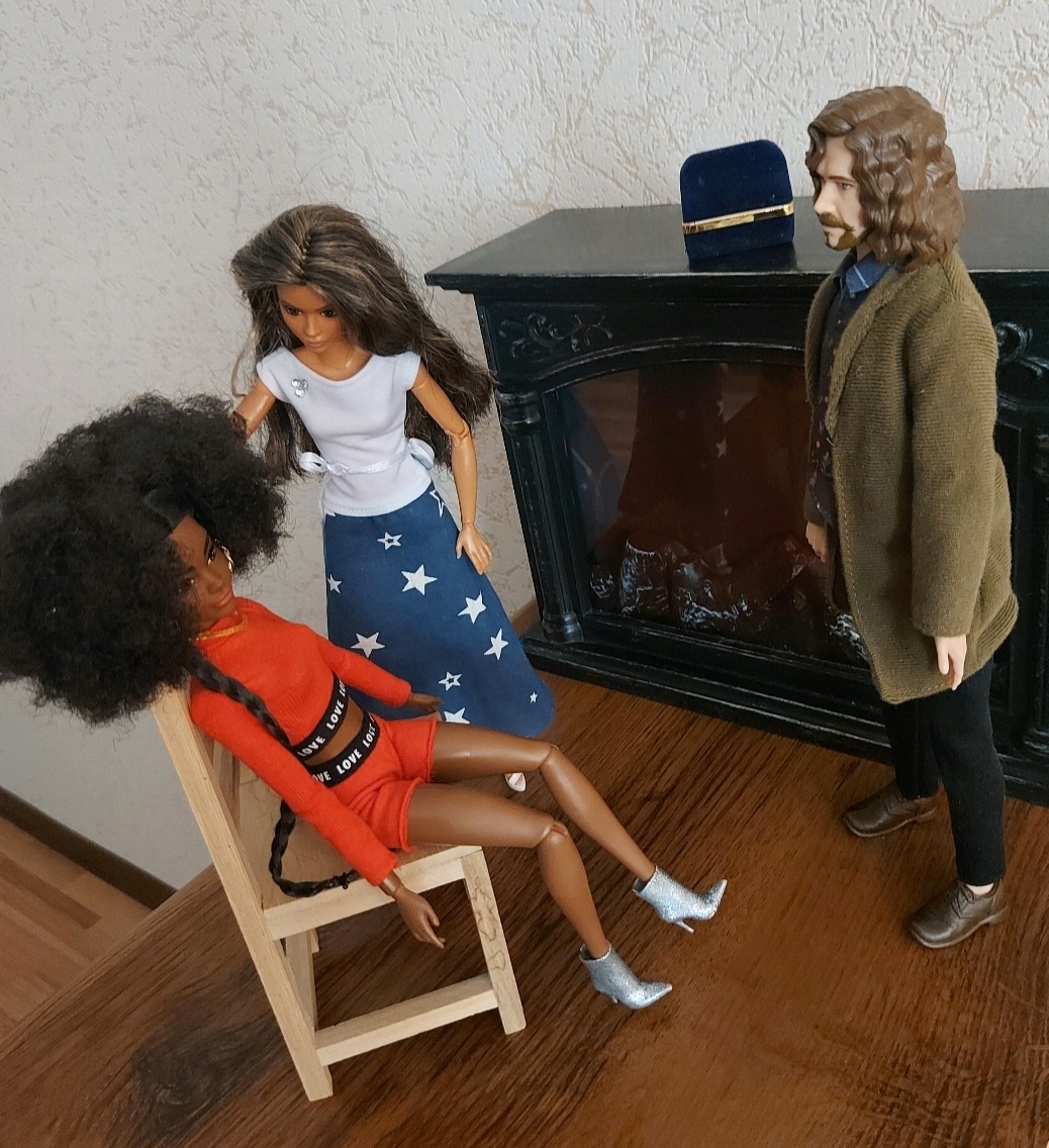 Начало серьезного разговора. Фото автора.