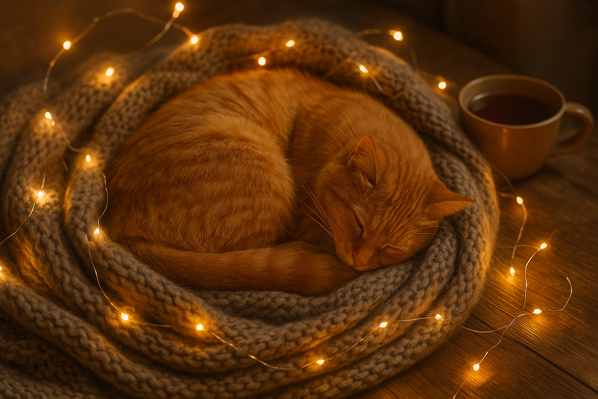 - Клубок - мой уют, моя броня и немного магии для вас