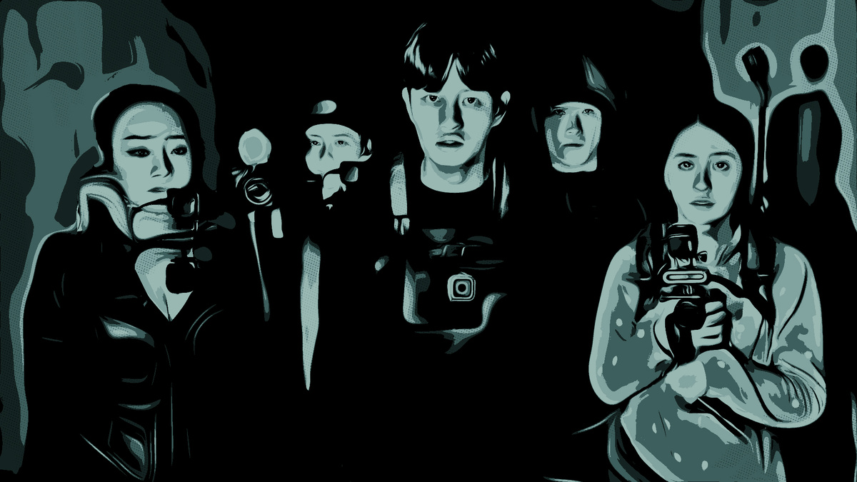 Психиатрическая больница Конджиам (кор. 곤지암) - это южнокорейский фильм ужасов, сюжет которого крутится вокруг команды, снимающей веб-сериал в жанре хоррор. Герои направляются в заброшенную больницу, чтобы провести прямую трансляцию.