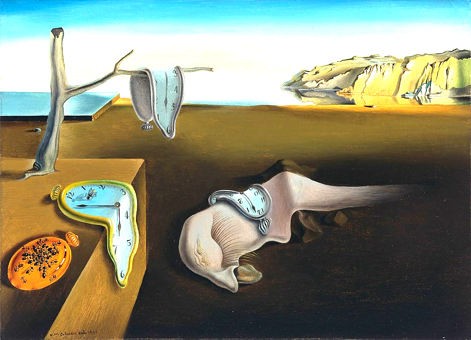 La persistencia de la memoria, un cuadro del pintor Salvador Dalí.