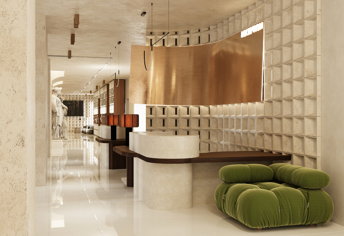 Входная группа шоурума